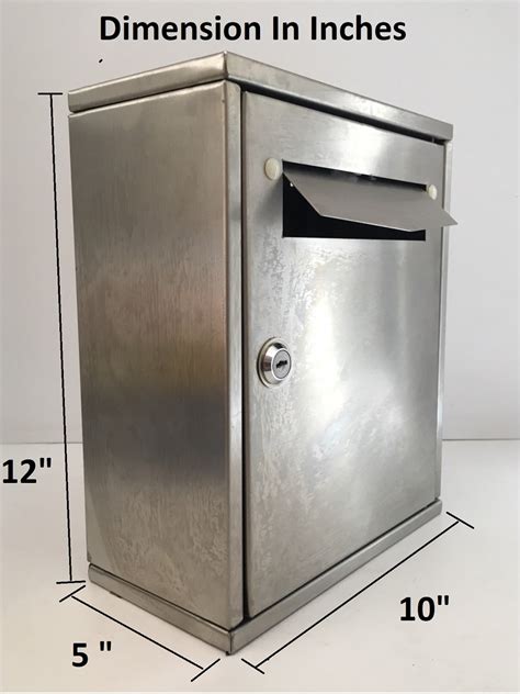 stainless steel letter boxes brisbane|outdoor letter boxes strong metal.